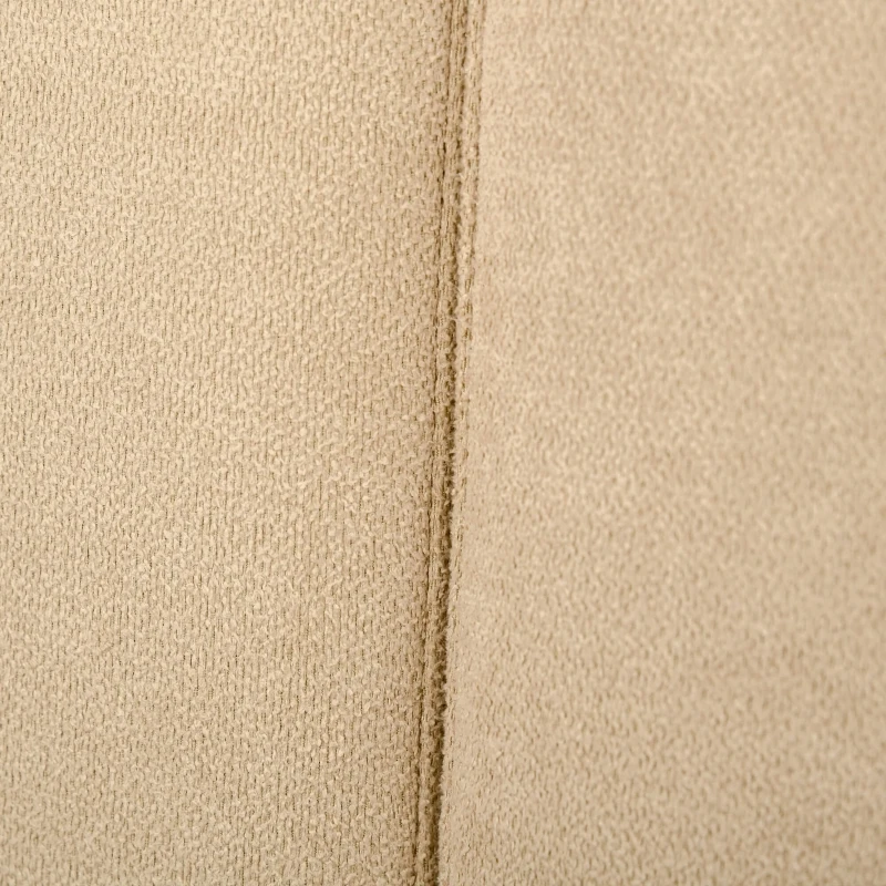HOMCOM Upholstered Nailhead Trim Headboard, Home Bedroom Decoration for Full and Queen-Sized Beds, Beige