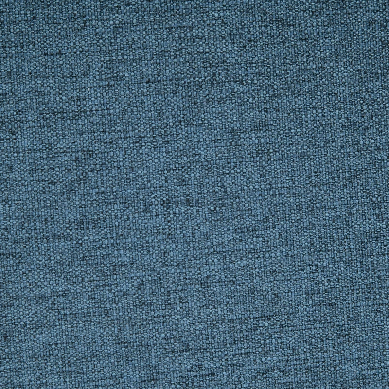HOMCOM Nailhead Trim Upholstered Flip Top Storage Bench, Fabric Ottoman for Bedroom, or Living room, Blue