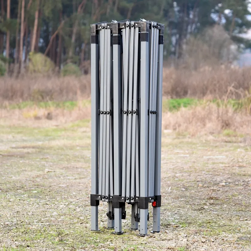 Outsunny 10' x 20' Pop Up Canopy Tent with 4 Sidewalls, Heavy Duty Tents for Parties, Outdoor Instant Gazebo with Carry Bag, for Outdoor, Garden, Patio, White