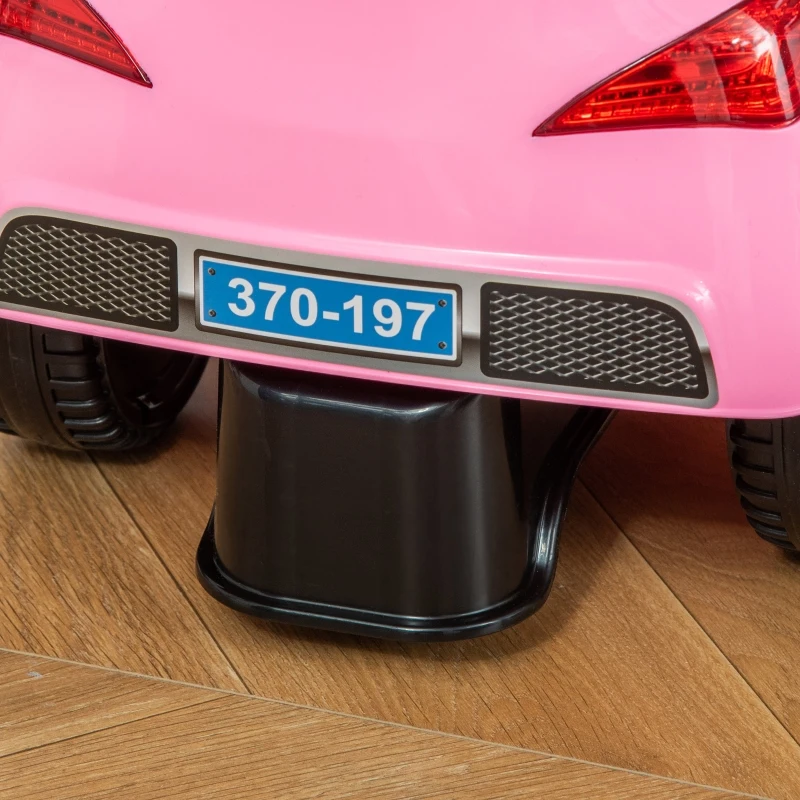 Aosom Kids Ride-On Sliding Car with Horn, Music, Working Lights, Storage, Foot-to-Floor Slider, No Power Required, Fun Play Vehicle