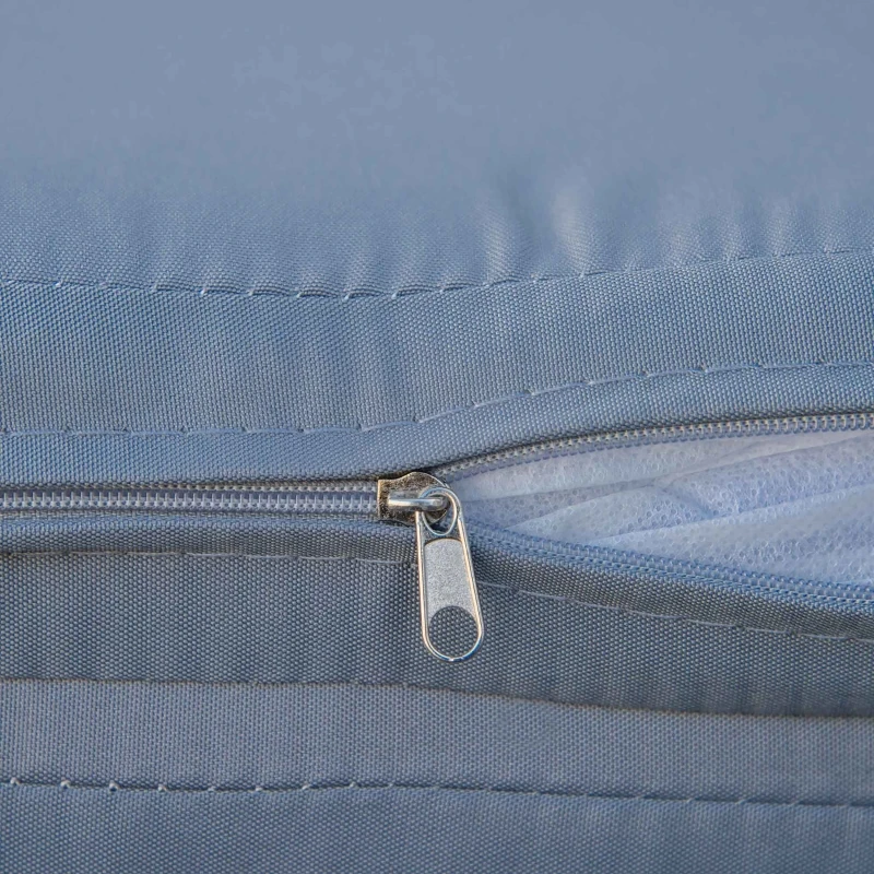 Outsunny Wicker Chaise Lounger PE Rattan Outdoor Lounge Chair Garden Chair Recliner with 5-Level Adjustable Backrest and 2 Wheels, Grey