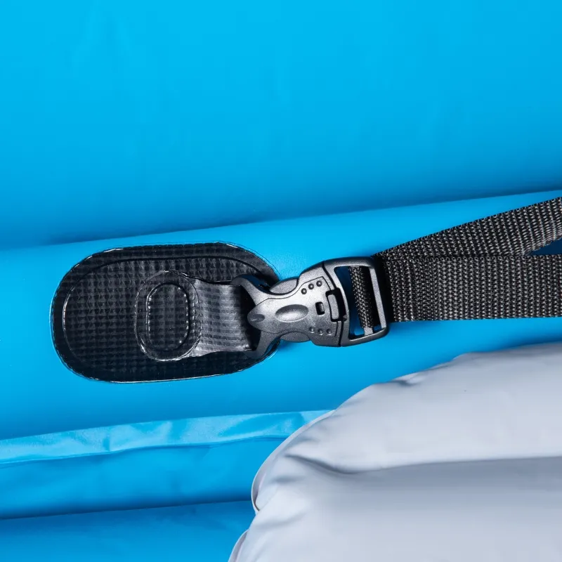 Outsunny 2-Person Inflatable Kayak, Inflatable Boat, Inflatable Canoe Set With Air Pump, Aluminum Oars, Blue