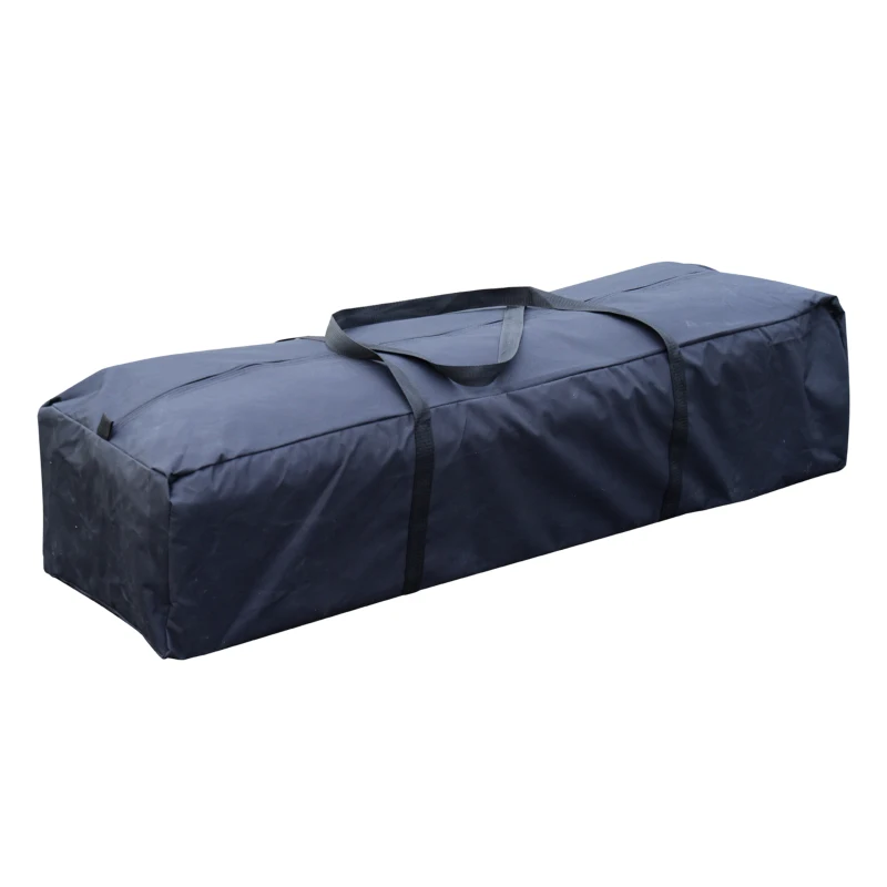 Outsunny 10'x19' Pop Up Party Tent Gazebo Wedding Canopy with 6 Removable Sidewalls, Grey