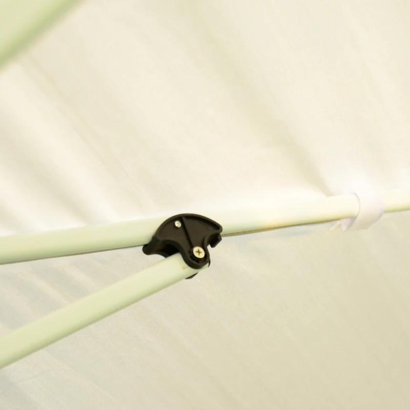 Outsunny 10'x20' Pop Up Party Tent Gazebo Wedding Canopy with 6 Removable Mesh Sidewalls