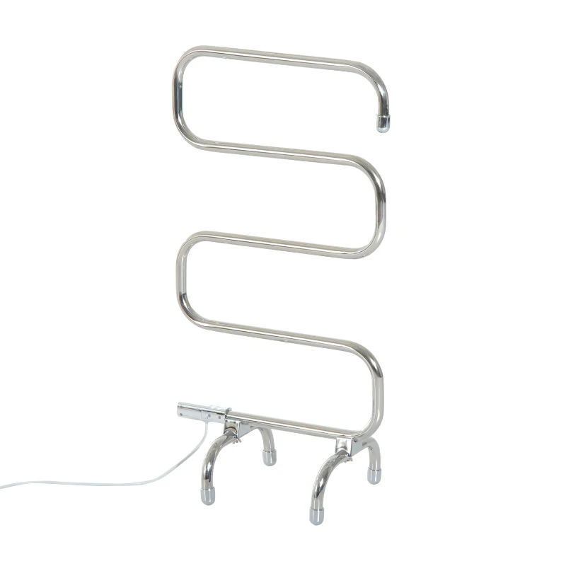 HOMCOM 37.5" Stainless Steel Freestanding Electric Towel Warmer Laundry Drying Rack