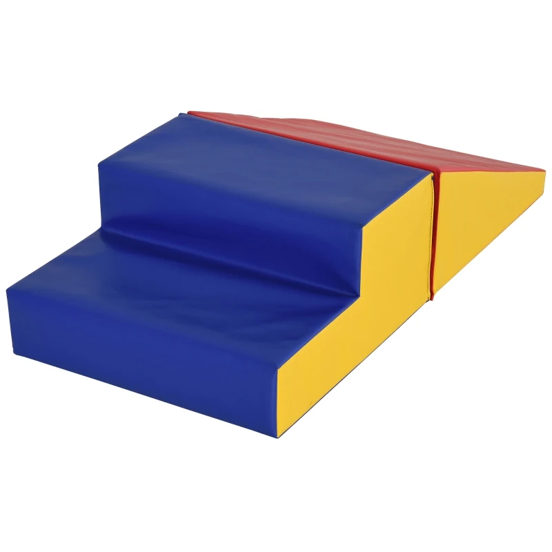 Soozier 2-Piece Climb & Crawl Activity Play Foam Building Blocks for Toddlers with a Soft High-Density Foam Material