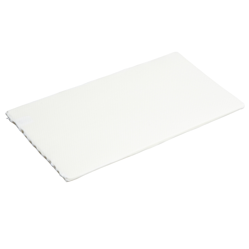 Qaba Baby Crib Mattress, Firm Support for Infant, Sponge Padded, w/ Washable Cover