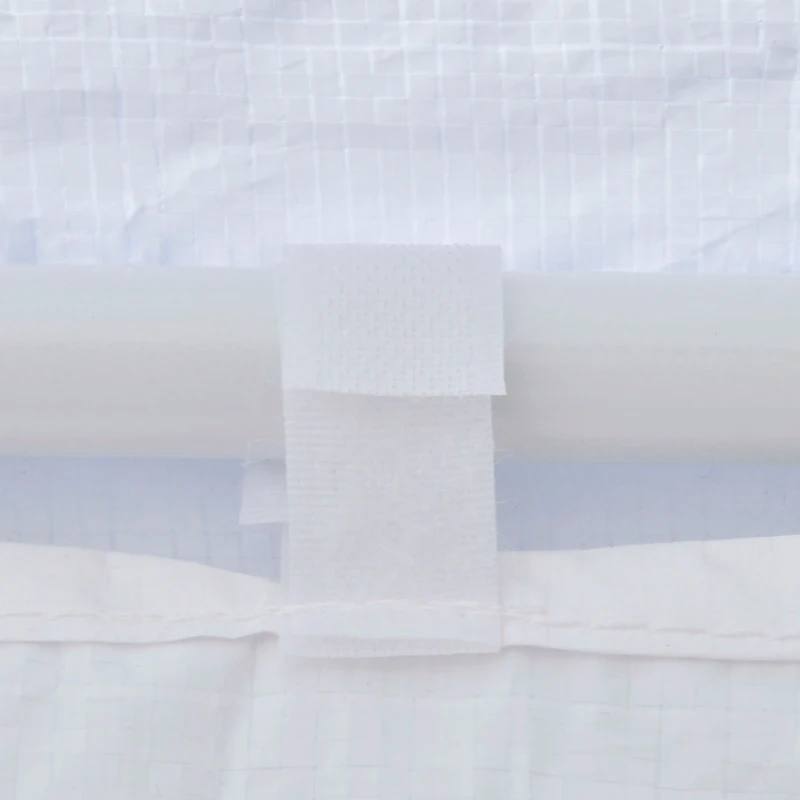 Outsunny 13 ft. Gazebo Canopy Party Tent with 6 Removable Side Walls with Windows and Doors for Outdoor Events, White