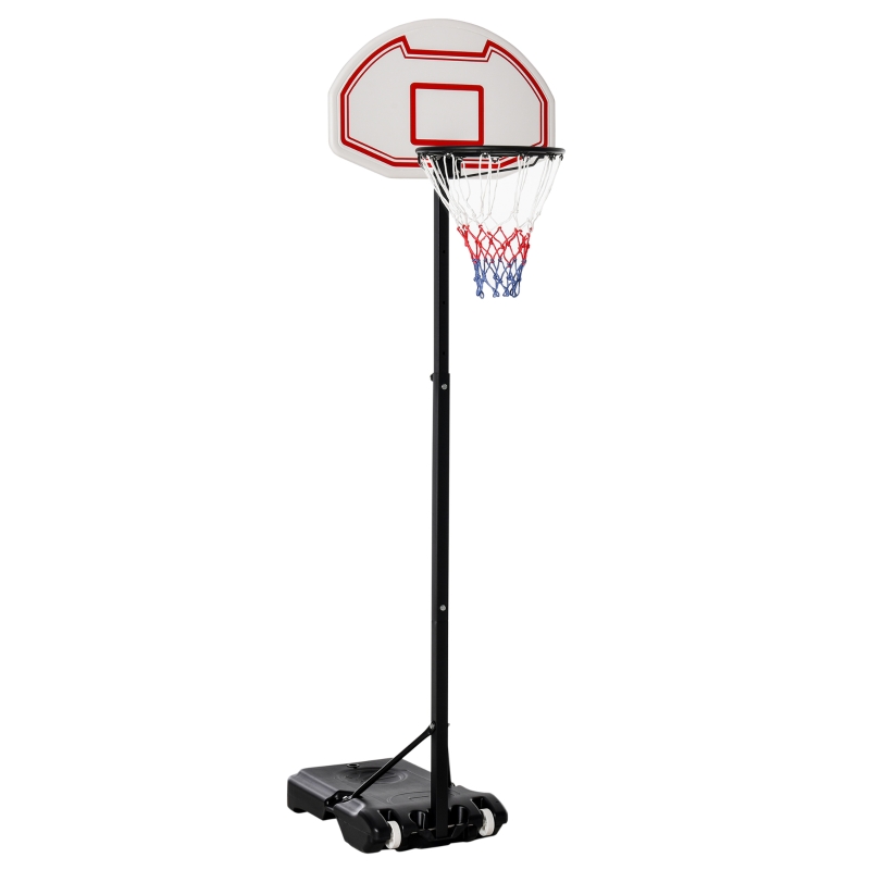Soozier Height Adjustable Portable Junior Basketball Hoop System
