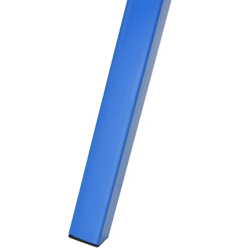 DURAND Adjustable Motorcycle Tire Changing Stand, 16"-24", Durable Steel Frame, Portable Design, Blue - Perfect for DIY Mechanics