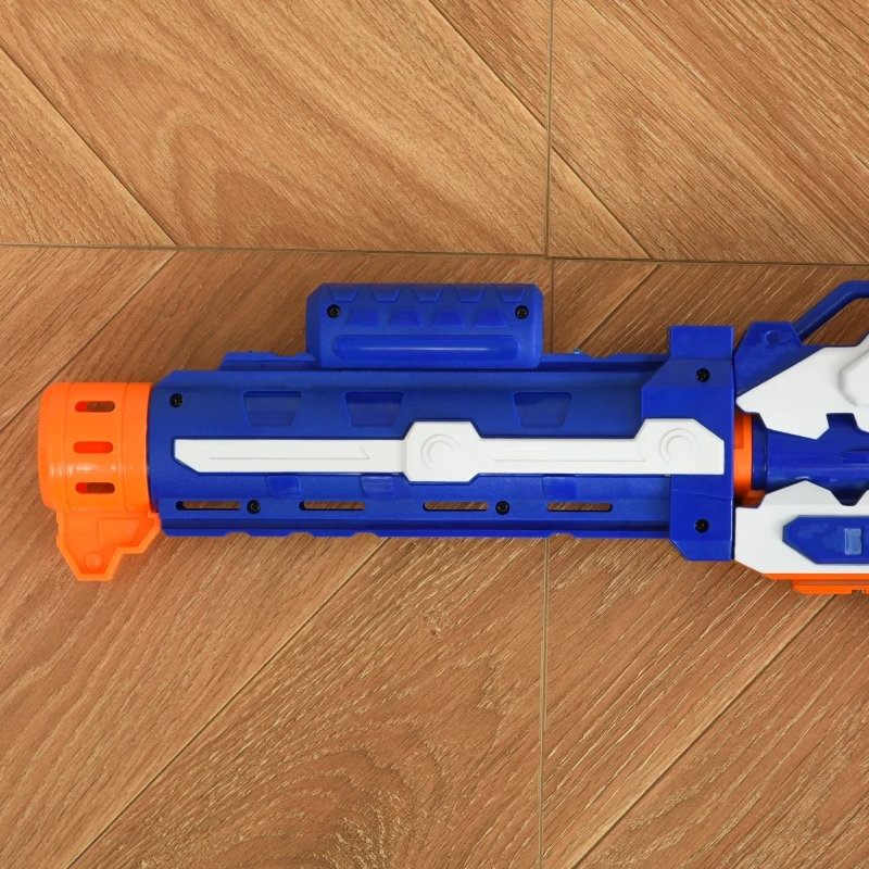 Qaba Automatic Soft Bullet Toy Foam Blaster for Foam Darts with 20 EVA Refill Darts and Target Board Game for Boys & Girls 8-12 years old