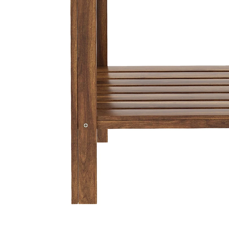 Outsunny Wooden Cold Frame Greenhouse, Garden Portable Raised Planter with Bottom Shelf for Outdoor Indoor Use, Brown