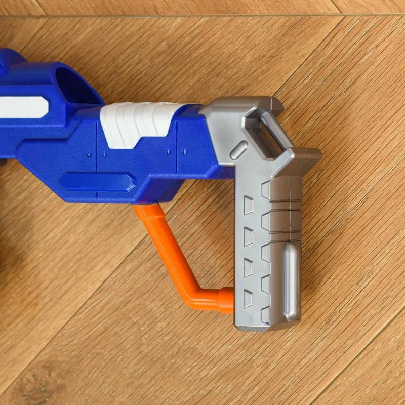 Qaba Automatic Soft Bullet Toy Foam Blaster for Foam Darts with 20 EVA Refill Darts and Target Board Game for Boys & Girls 8-12 years old