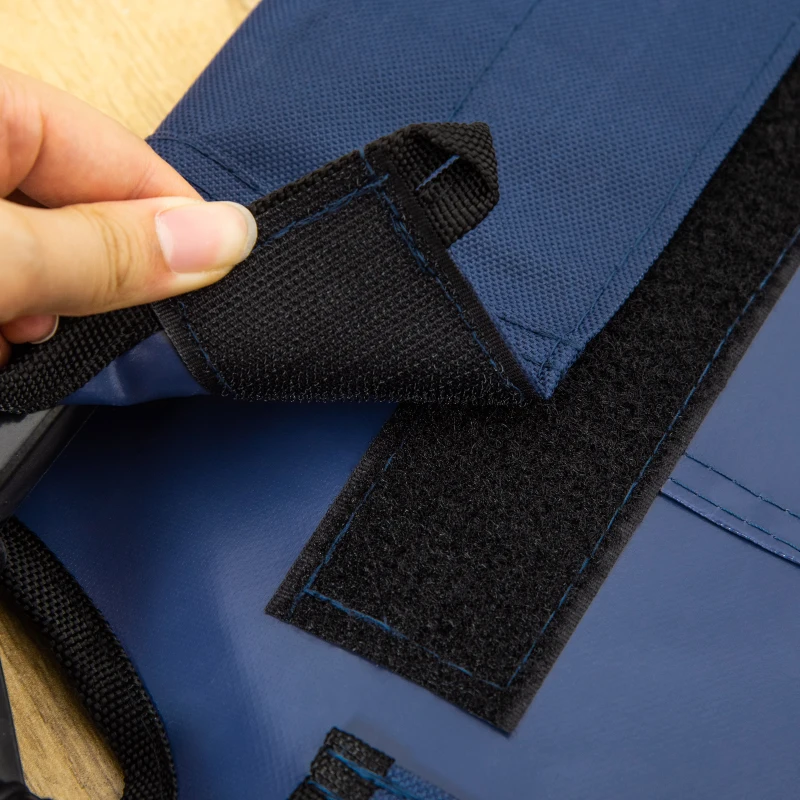 PawHut 36" x 30" Elevated Cooling Summer Dog Cot Pet Bed with Mesh Ventilation - Blue