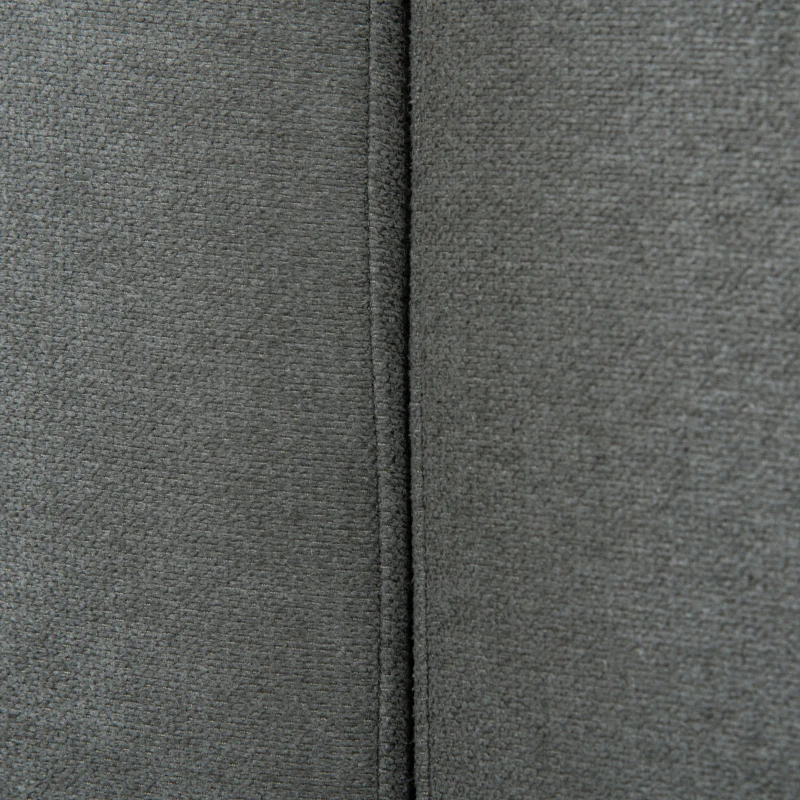 HOMCOM Upholstered Nailhead Trim Headboard, Home Bedroom Decoration for Full and Queen-Sized Beds, Grey