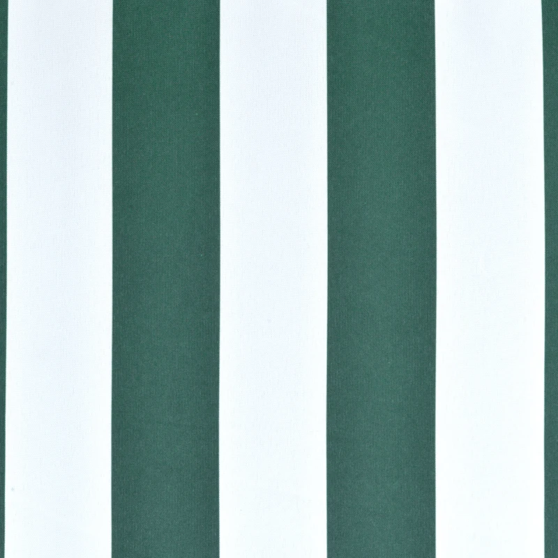 Outsunny 3-Person Porch Swing with Canopy, Patio Swing Chair, Outdoor Canopy Swing Bench with Adjustable Shade, Cushion and Steel Frame, Green