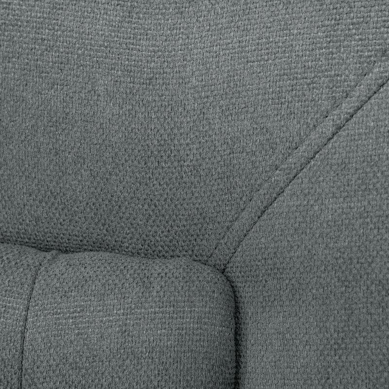 HOMCOM Upholstered Headboard, Button Tufted Bedhead Board, Home Bedroom Decoration for Full-Sized Beds, Grey