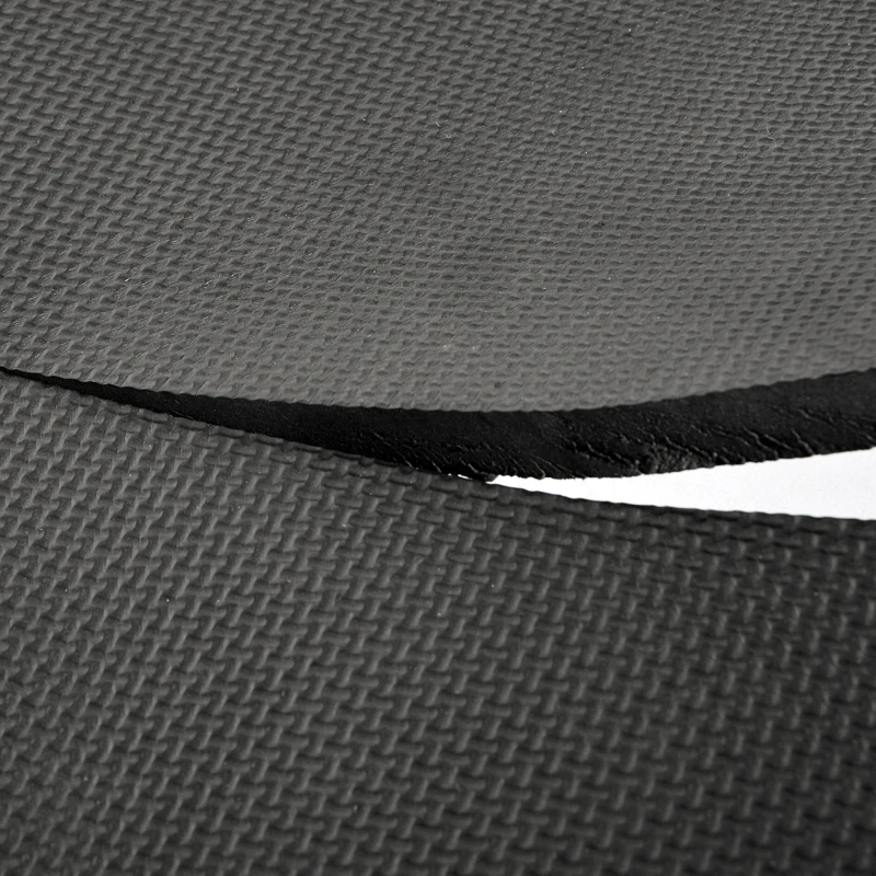 HOMCOM Soft Interlocking Floor Mats 72 Square Feet Waterproof Exercise Workout Mat Kid Play Mat Gymnastics and Home Gym Protective Flooring, 18pcs Black