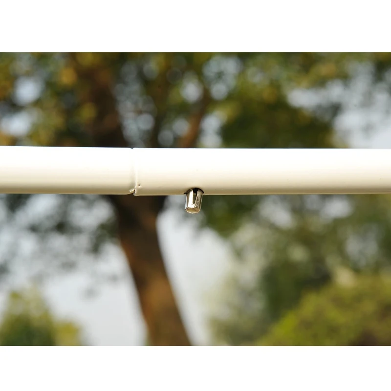 Outsunny 20ftx10ft Party Tent Gazebo Camping  Canopy Removable Walls Blue