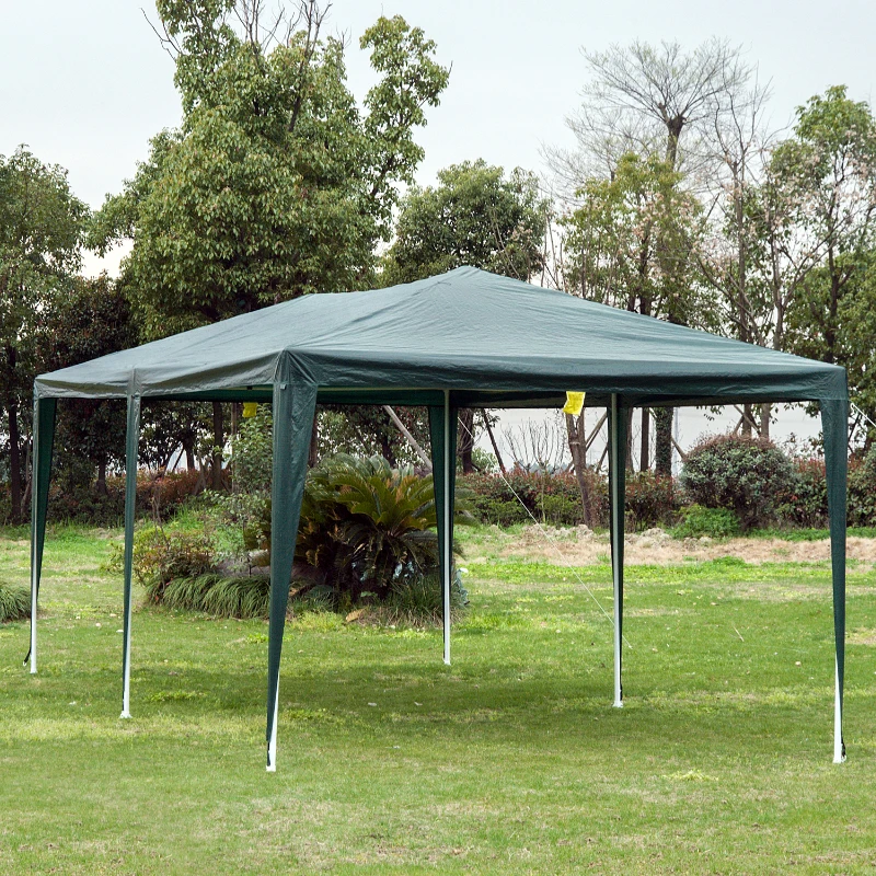 Outsunny 10'x20' Gazebo  Party Tent Outdoor Event Canopy Garden Sun Shade with Removable Mosquito Mesh Netting