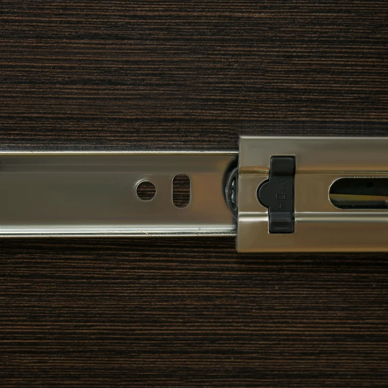 HOMCOM Retro Style 2-Drawer Lateral File Cabinet Chest with Hanging Bars, Wooden Documents Storage for Letter/Legal Size, Brown