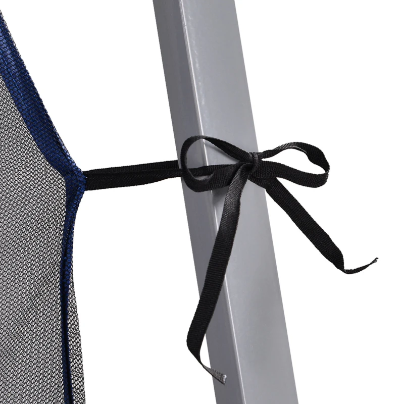 Outsunny 10'x10' Easy Pop Up Gazebo, Portable Foldable Canopy Tent with Carrying Bag for Outdoor Events, Blue