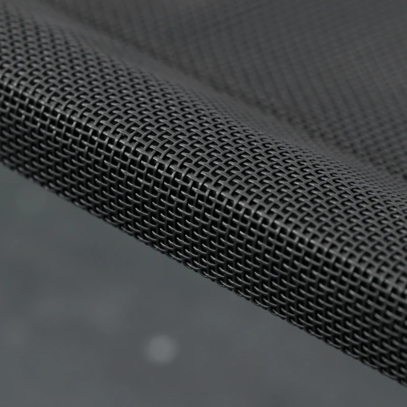 PawHut Elevated Dog Bed w/ Removable Pillow, Raised Pet Bed w/ Steel Frame & Breathable Mesh Fabric for Large Sized Dogs, Black