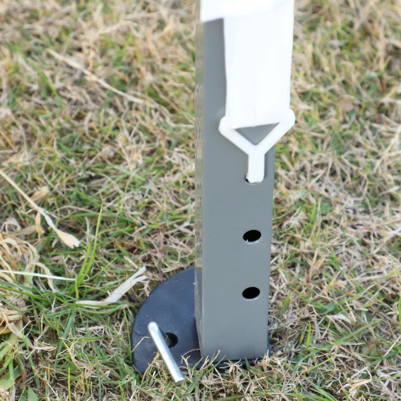 Outsunny 10' x 20' Pop Up Canopy Tent, Heavy Duty Tents for Parties, Outdoor Instant Gazebo Sun Shade Shelter with Carry Bag, for Catering, Events, Wedding, Backyard BBQ, White