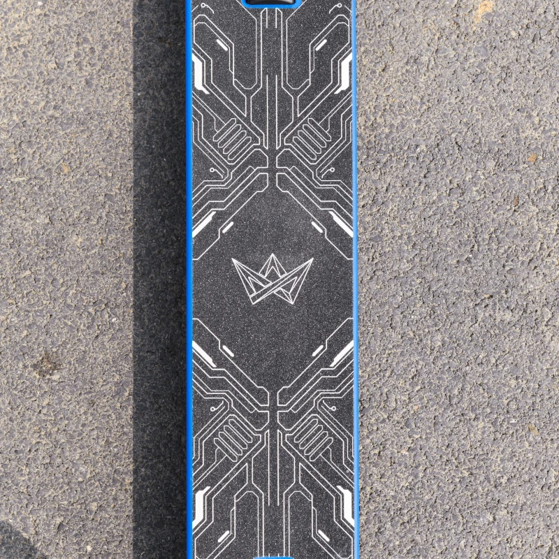 Soozier Stunt Scooter Aluminum Entry Level Freestyle Tricks Scooter Pro Scooter for Beginners w/ Rear Wheel Braking for Teenagers 14 Years and Up Blue