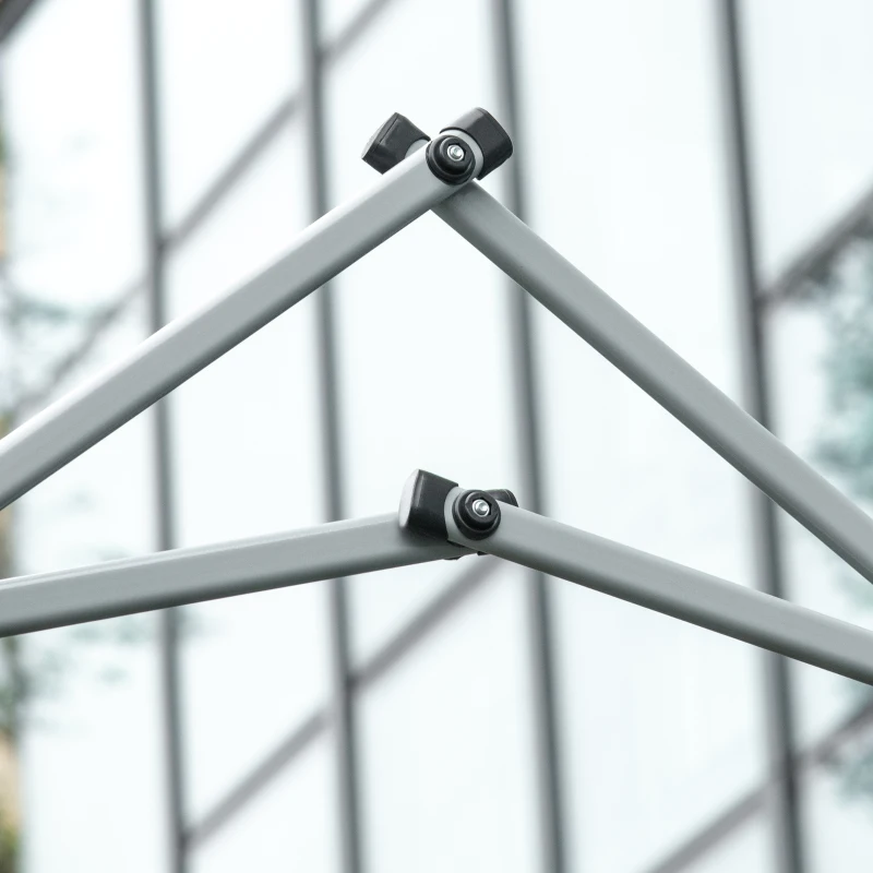 Outsunny 10' x 19' Pop Up Canopy with Easy Up Steel Frame, 3-Level Adjustable Height and Carrying Bag, Sun Shade Event Party Tent for Patio, Backyard, Garden, Blue