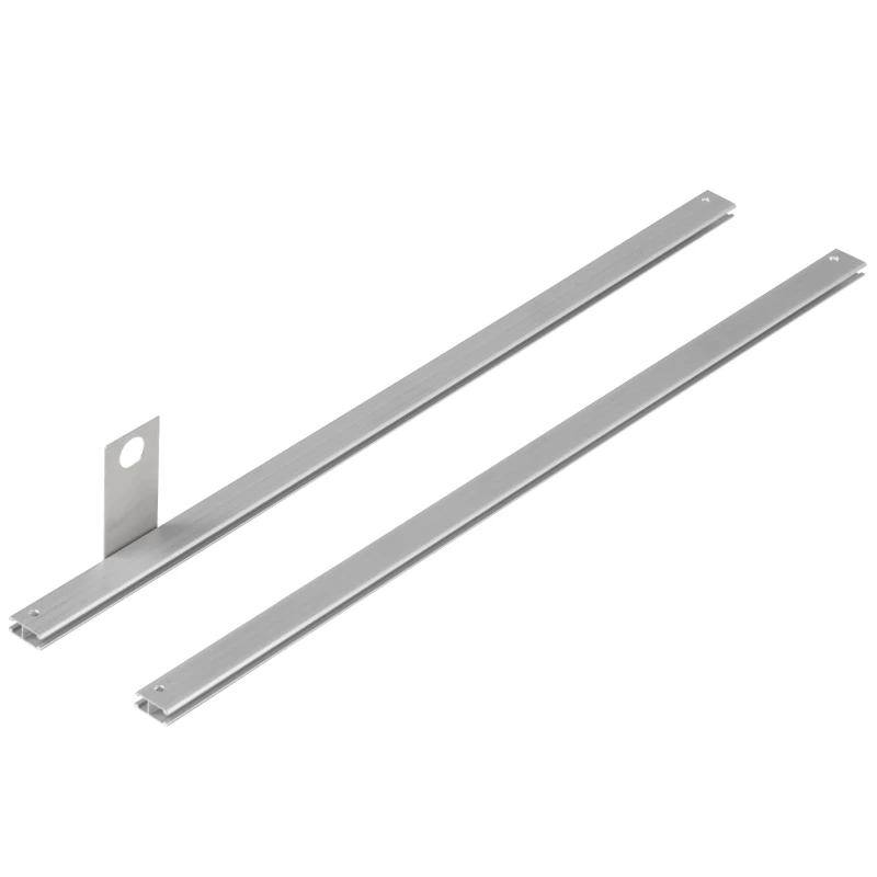 PawHut Automatic Chicken Coop Door with Timer, Light Sensor, Infrared Sensor, Multi-modes Weatherproof Chicken Door with Full Aluminum Body, 14V DC Power Supply, Silver