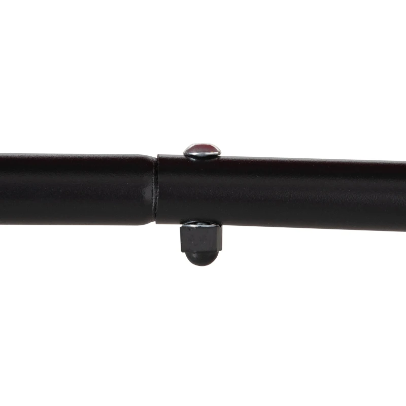 Outsunny 3-Person Porch Swing with Stand, Outdoor Swing for Patio Porch with Adjustable Tilt Canopy and Comfortable Swing Bench-Style Seat, Steel Frame, Red