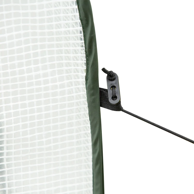 Outsunny 3' x 3' x 4' Garden Portable Pop Up Greenhouse with Side Door & Portable Zipper Bag for Plants & Vegetables