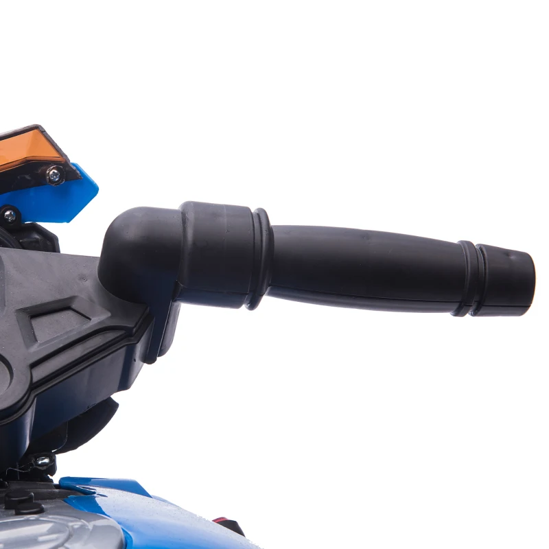 Aosom Kids 6V Electric Pedal Motorcycle Ride-On Toy Battery 18 - 48 months Blue