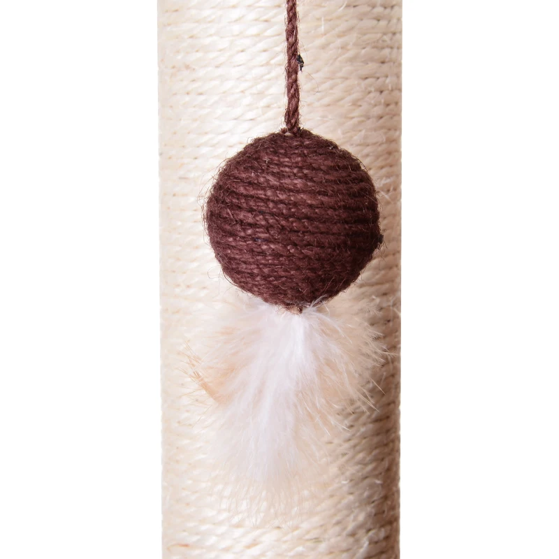 PawHut Multi-Level 57" Cat Tree Large Perch & Condo