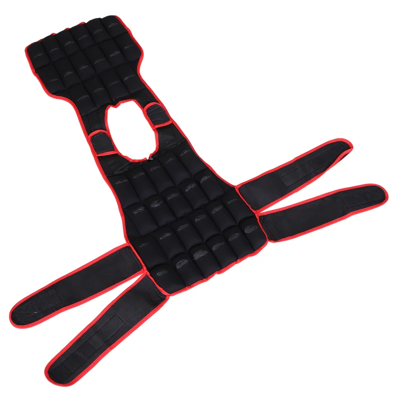 Soozier Adjustable Weighted Vest, Weighted Workout Vest with Customizable Weight, Men Or Women Weighted Running Vest, Strength Training Equipment, 44 lbs