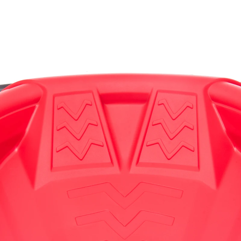 Aosom 12V Kids Bumper Car Twins Motor with Parent Remote Control, Safety Belt, Lights, 360° Rotation, Red