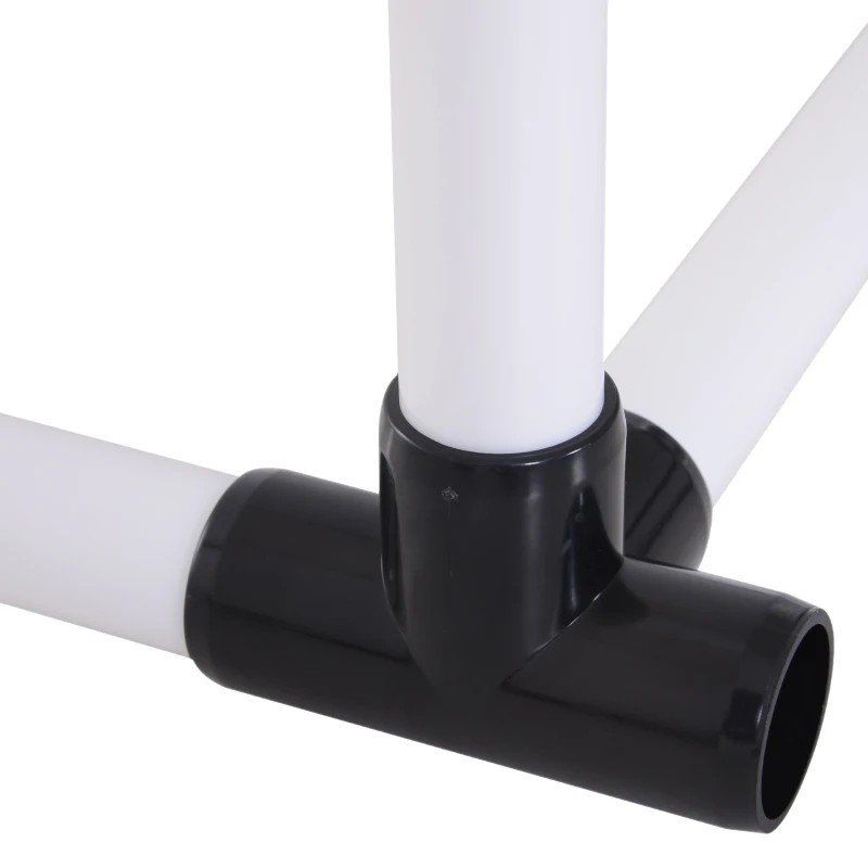 PawHut Outdoor Dog Agility Equipment Pet Speed and Agility Equipment Kit Backyard Starter Course High Jump Hurdle Tunnel