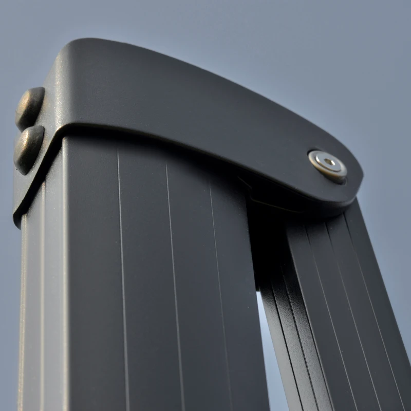 Outsunny 10x10ft Cantilever Umbrella Rotatable Square Top Market Parasol with 4 Adjustable Angle for Backyard Patio Outdoor Area Dark Grey