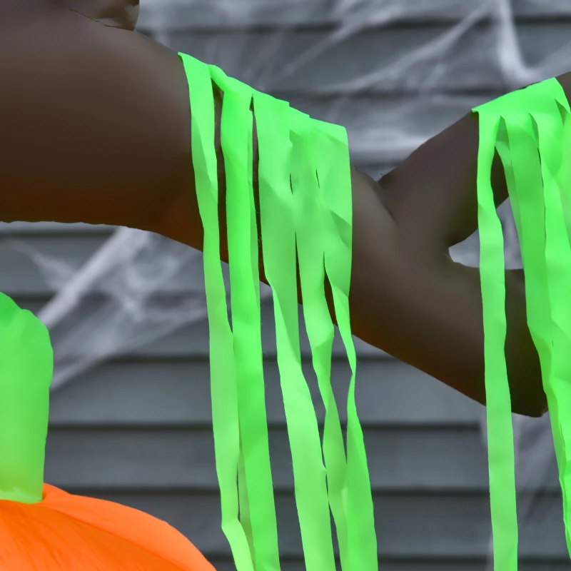 HOMCOM Outdoor 8FT Lighted Airblown Creepy Haunted Tree Inflatable Halloween Decoration Seasonal Decor