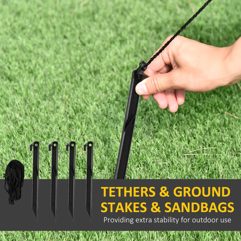 Outsunny 5ft Christmas Inflatable Santa Claus with Sunglasses on Motorcycle, Blow-Up Outdoor LED Yard Display for Lawn Garden Party