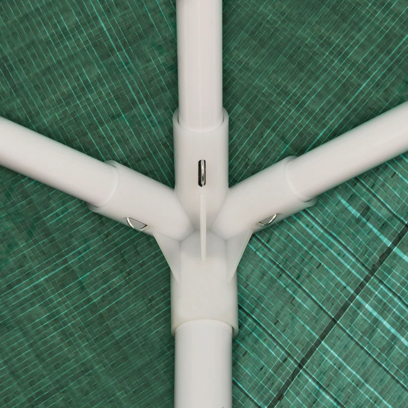 Outsunny 10x10ft Party Tent Portable Gazebo Folding Garden Canopy Event Shelter Outdoor Sunshade Green