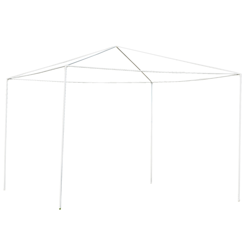 Outsunny 10x10ft Party Tent Portable Gazebo Folding Garden Canopy Event Shelter Outdoor Sunshade Green