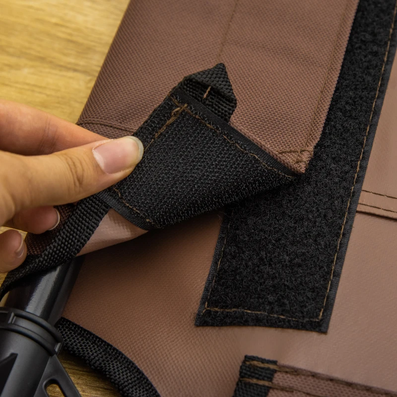 PawHut Elevated Pet Bed Portable Raised Cot with Non-Slip Feet for Outdoor & Indoor Use, Coffee