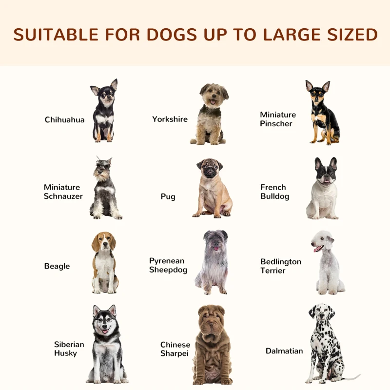 PawHut Elevated Dog Bed, Outdoor Dog Cot, Pet Mat, with Soft Cushion, Breathable Mesh, Washable Cover, for Extra Large-Sized Dog, Grey