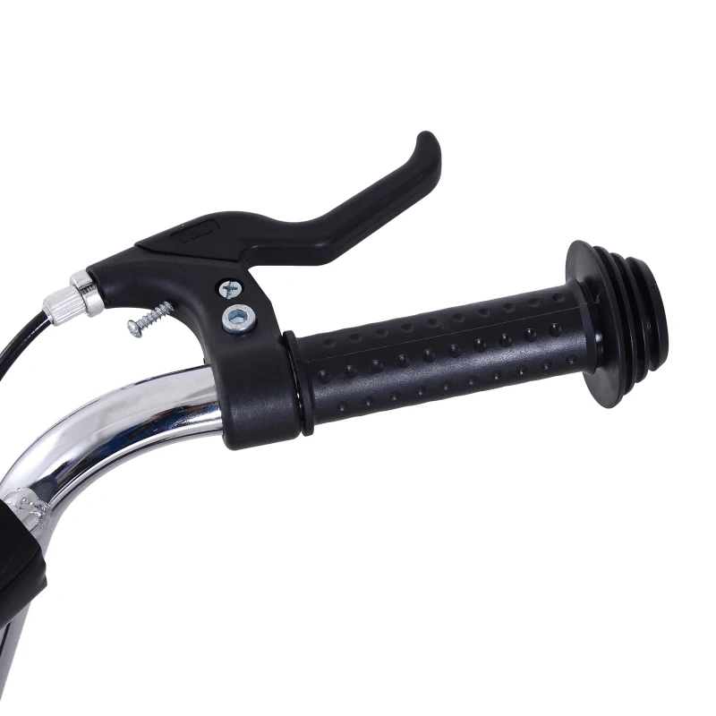 HOMCOM Youth Scooter Adult Teen Kick Scooter Kids Children Stunt Scooter Bike Bicycle Ride On 16" Pneumatic Tyres (Pink)