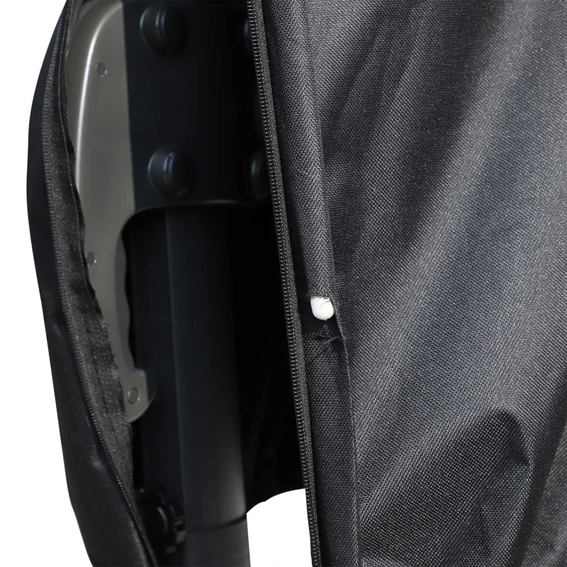 Outsunny Outdoor Large Umbrella Cover Patio Cantilever Banana Parasol Protector Weather Resistant Black