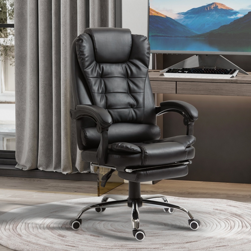 homcom high back office chair