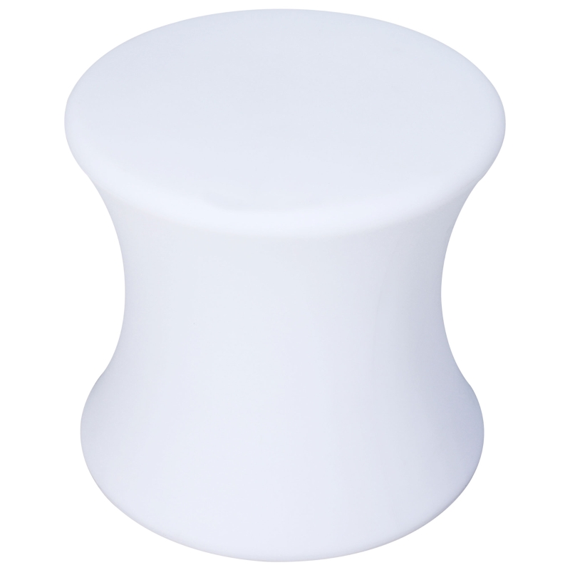 Outsunny 16" Led Stool Chair 16 RGB Color Changing Outdoor LED Light Mood Lamp with Remote Control for Party, Pool Deck, Indoor Room