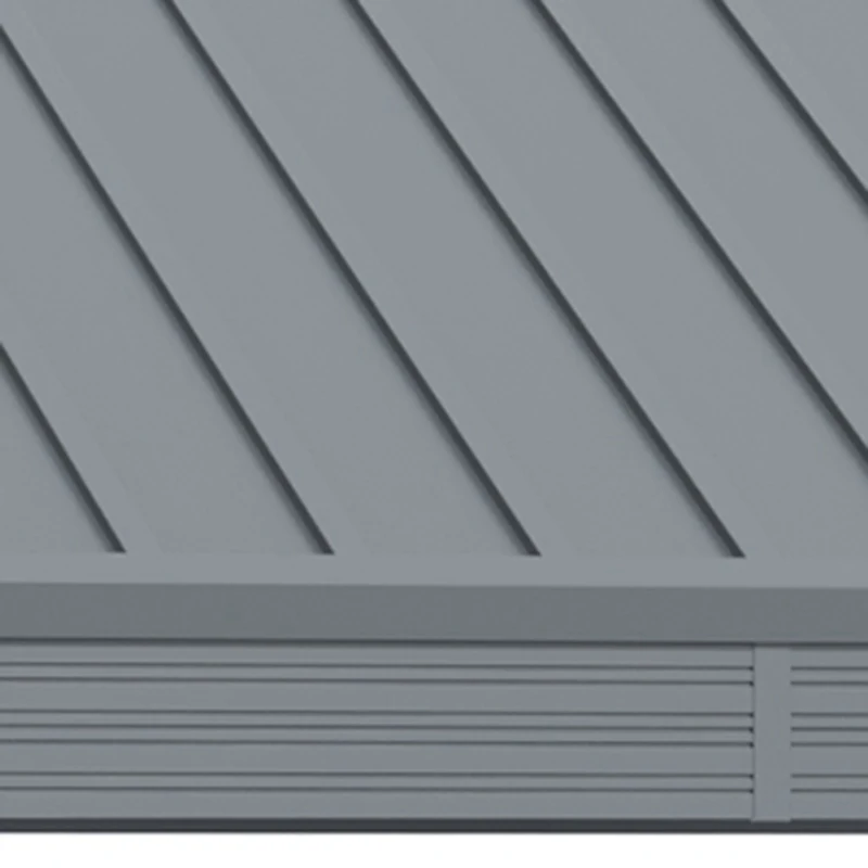 Outsunny 12' x 10' Hardtop Gazebo Steel Canopy Outdoor Pergola with Netting and Aluminum Frame for Patios, Gardens, Lawns, Dark Grey